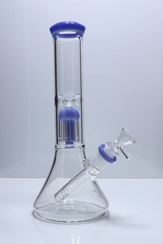 Beaker Bong - Tree Perc Blue Edition