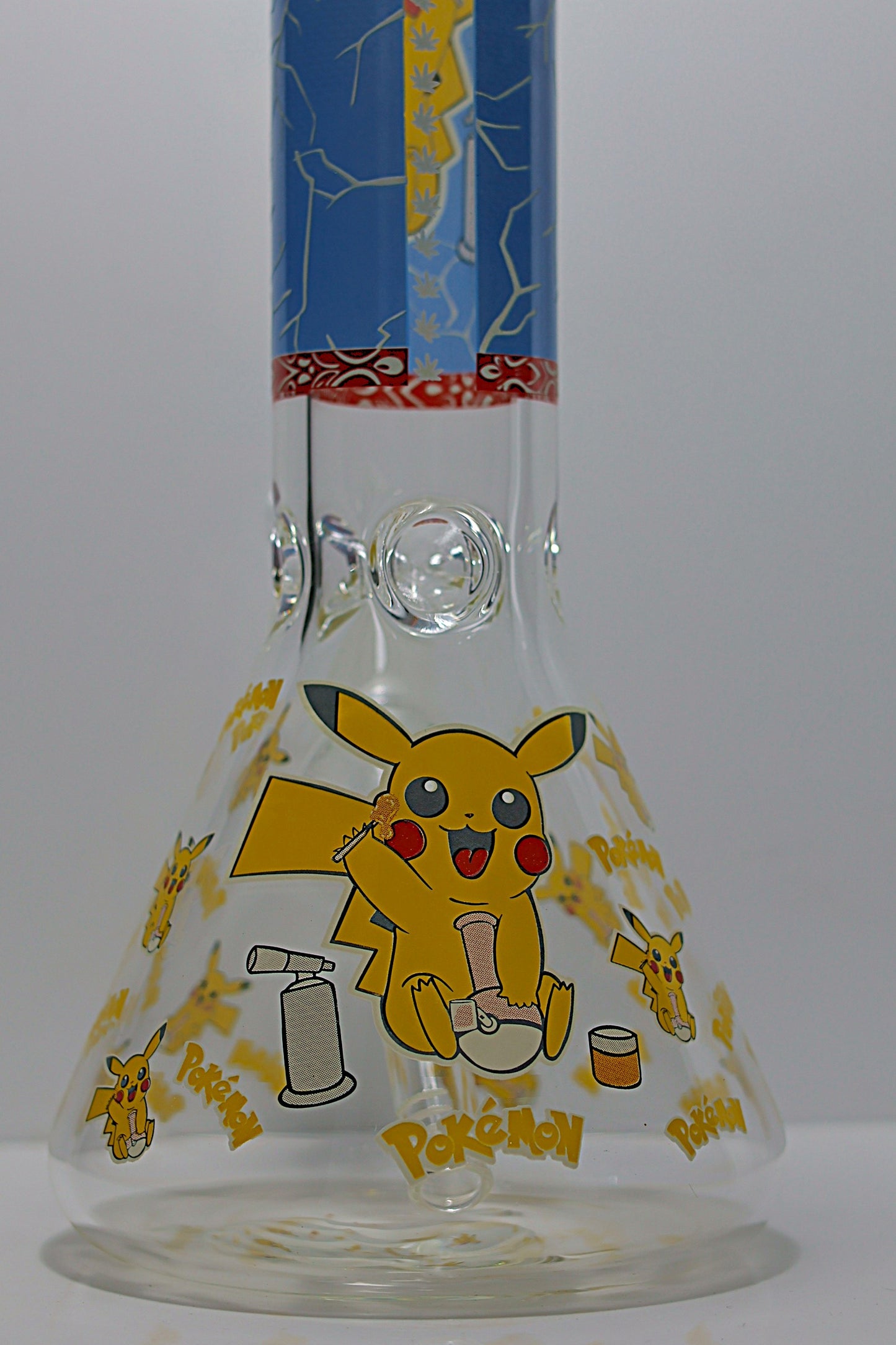 Cartoon Cloud Chasers - Large Beaker Bongs