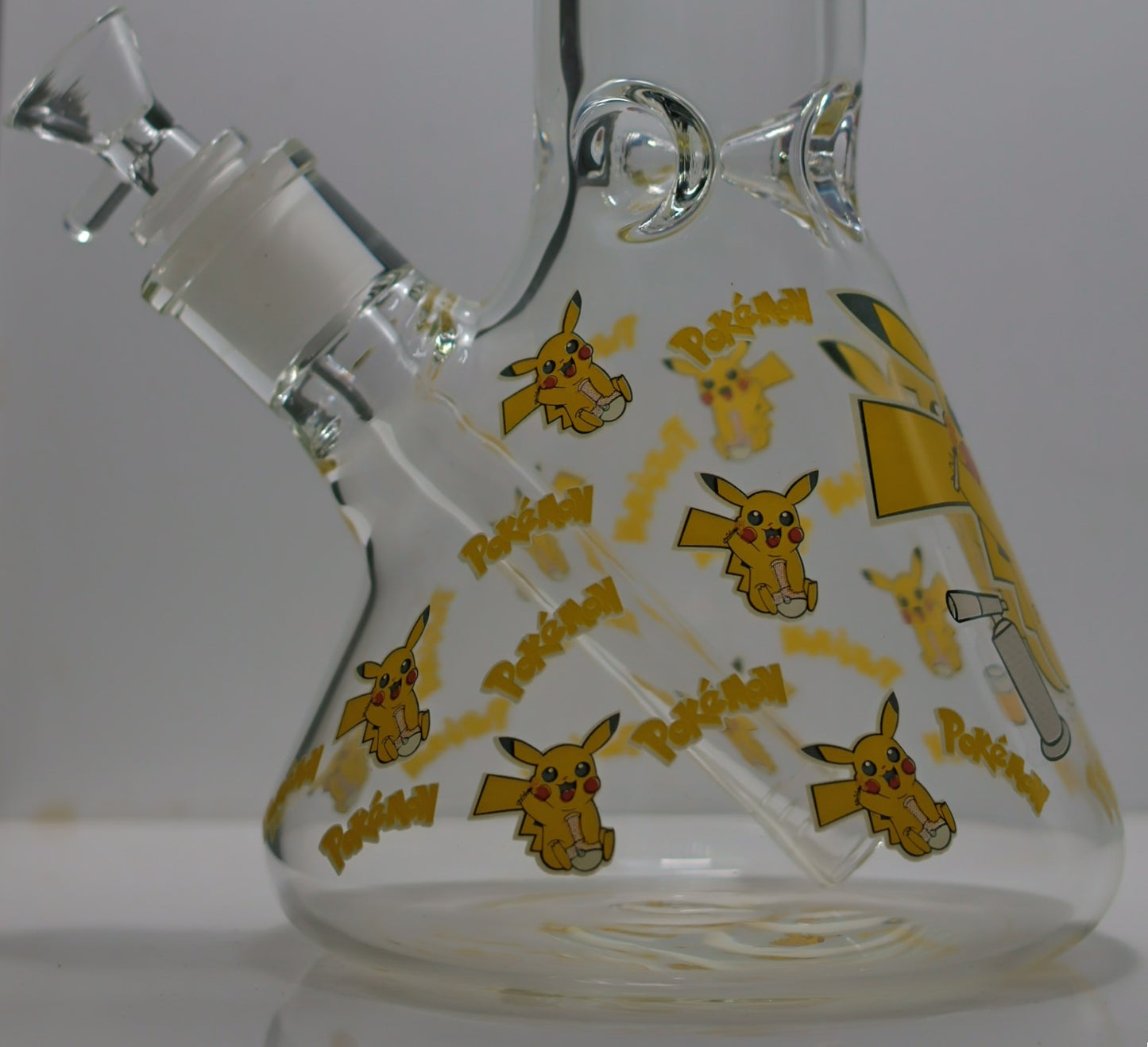 Cartoon Cloud Chasers - Large Beaker Bongs