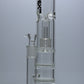 Large Phoenix Star 4 Perc Straight Bong