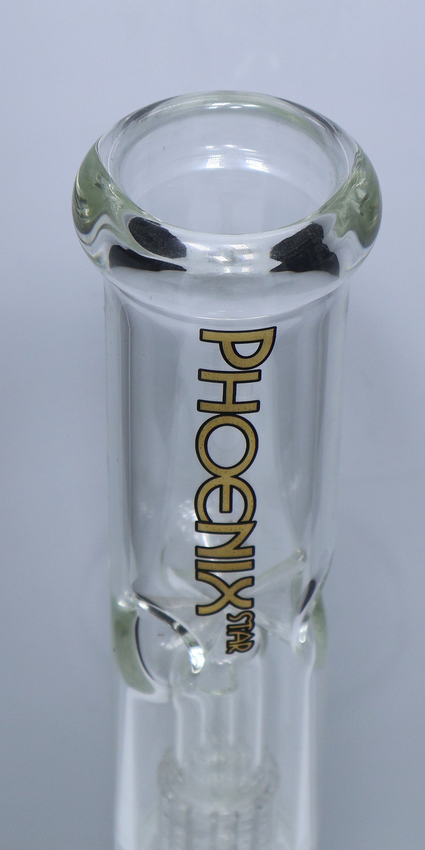 Large Phoenix Star 4 Perc Straight Bong
