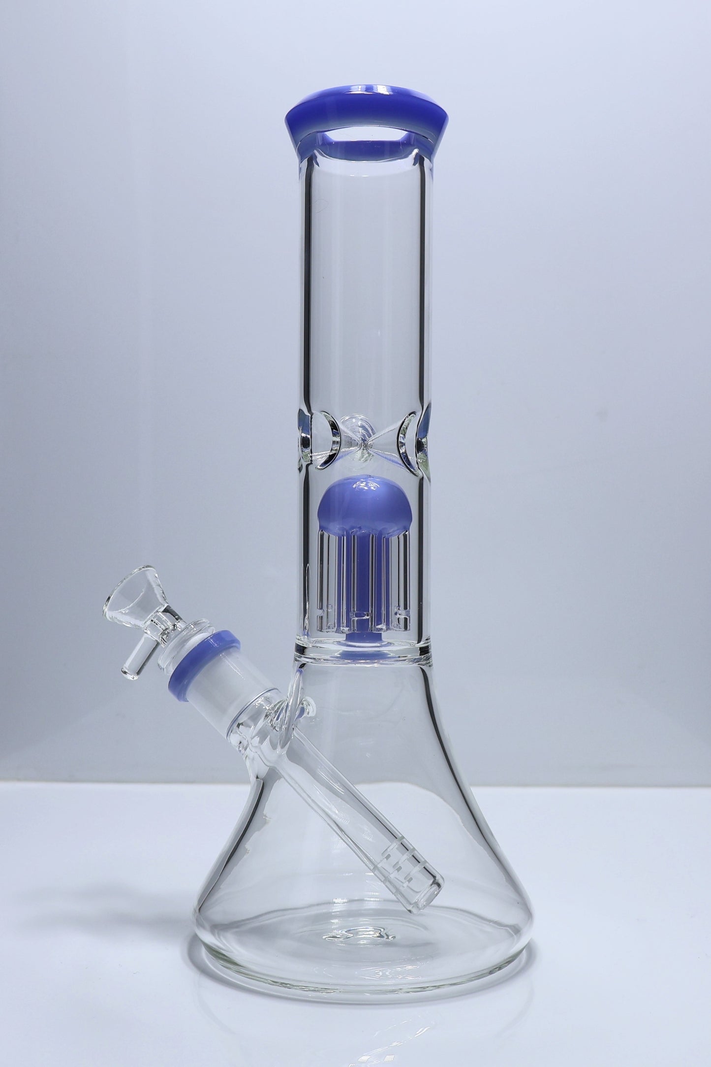 Beaker Bong - Tree Perc Blue Edition