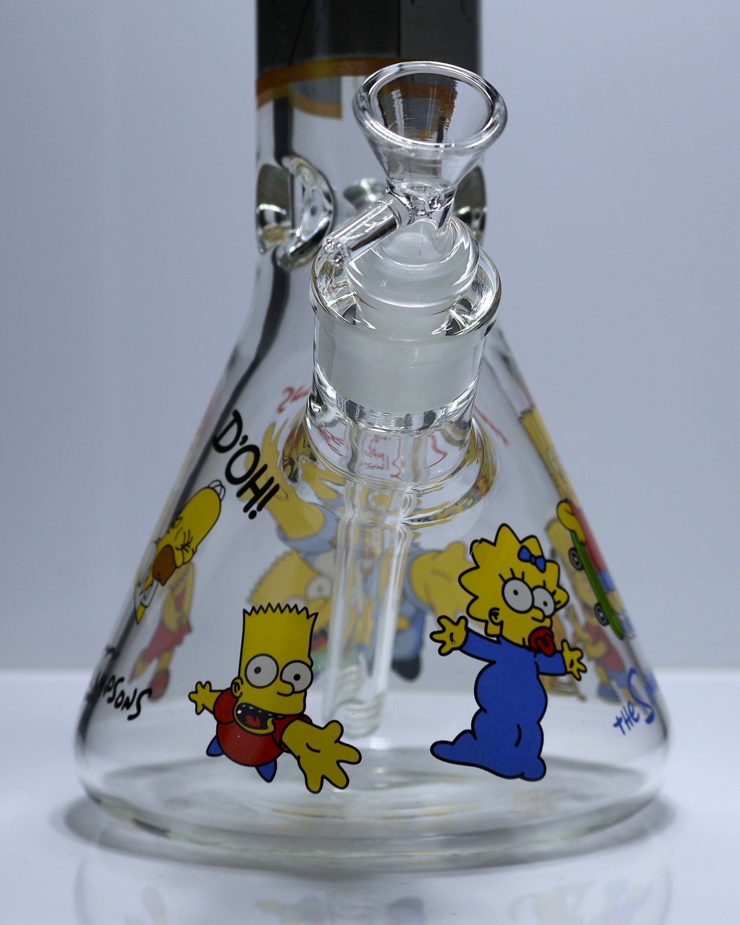 Cartoon Cloud Chasers - Large Beaker Bongs