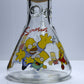 Cartoon Cloud Chasers - Large Beaker Bongs