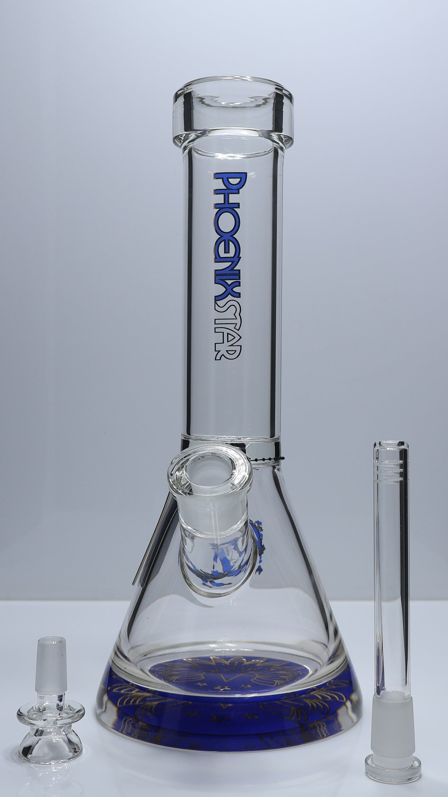Phoenix Star Premium Bongs - Dual Colour Edition (Blue/Green)
