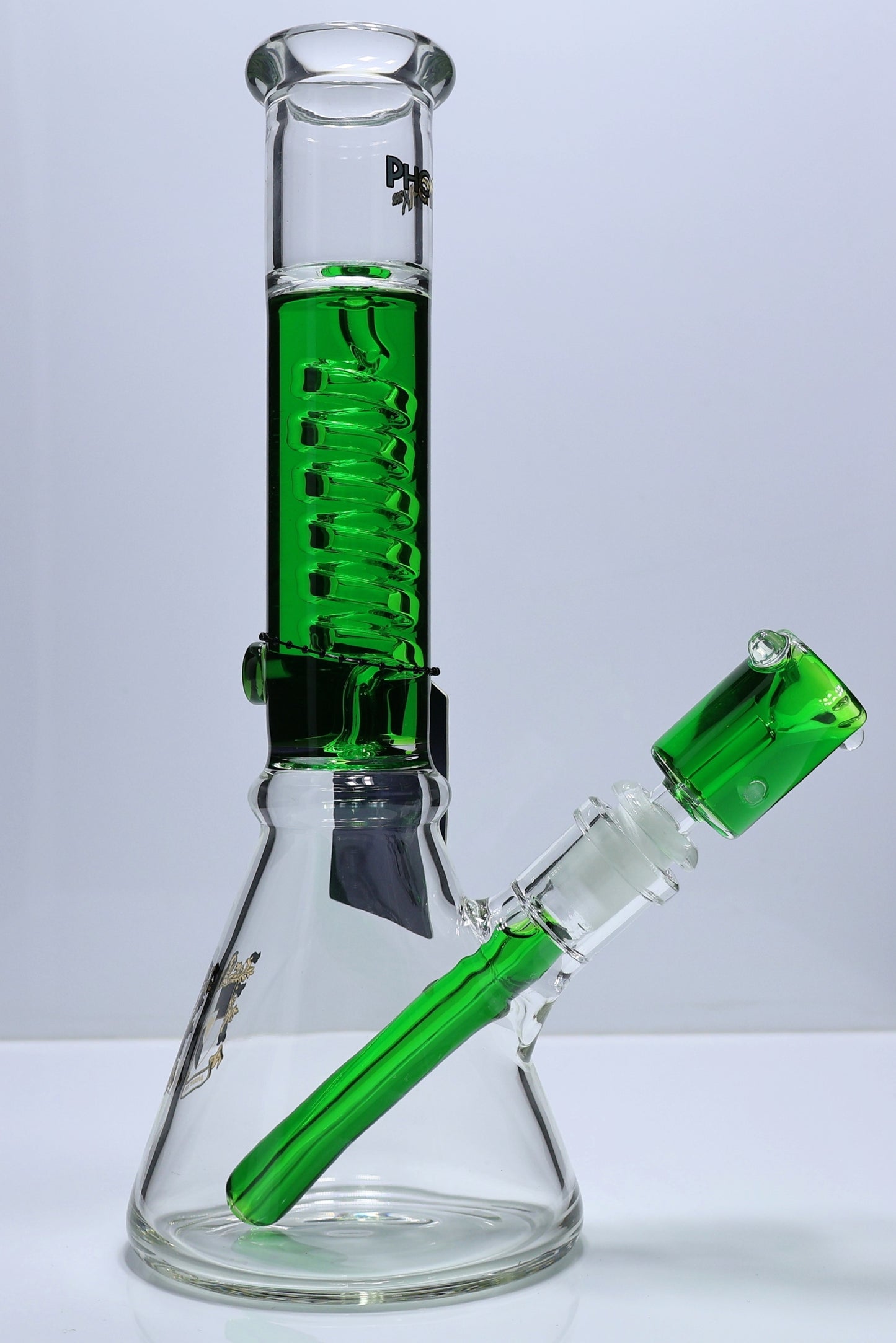 Phoenix Star Green Glacier Core - Beaker Bong