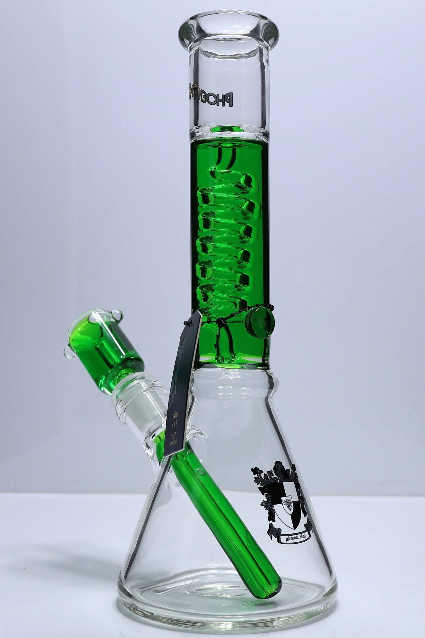 Phoenix Star Green Glacier Core - Beaker Bong