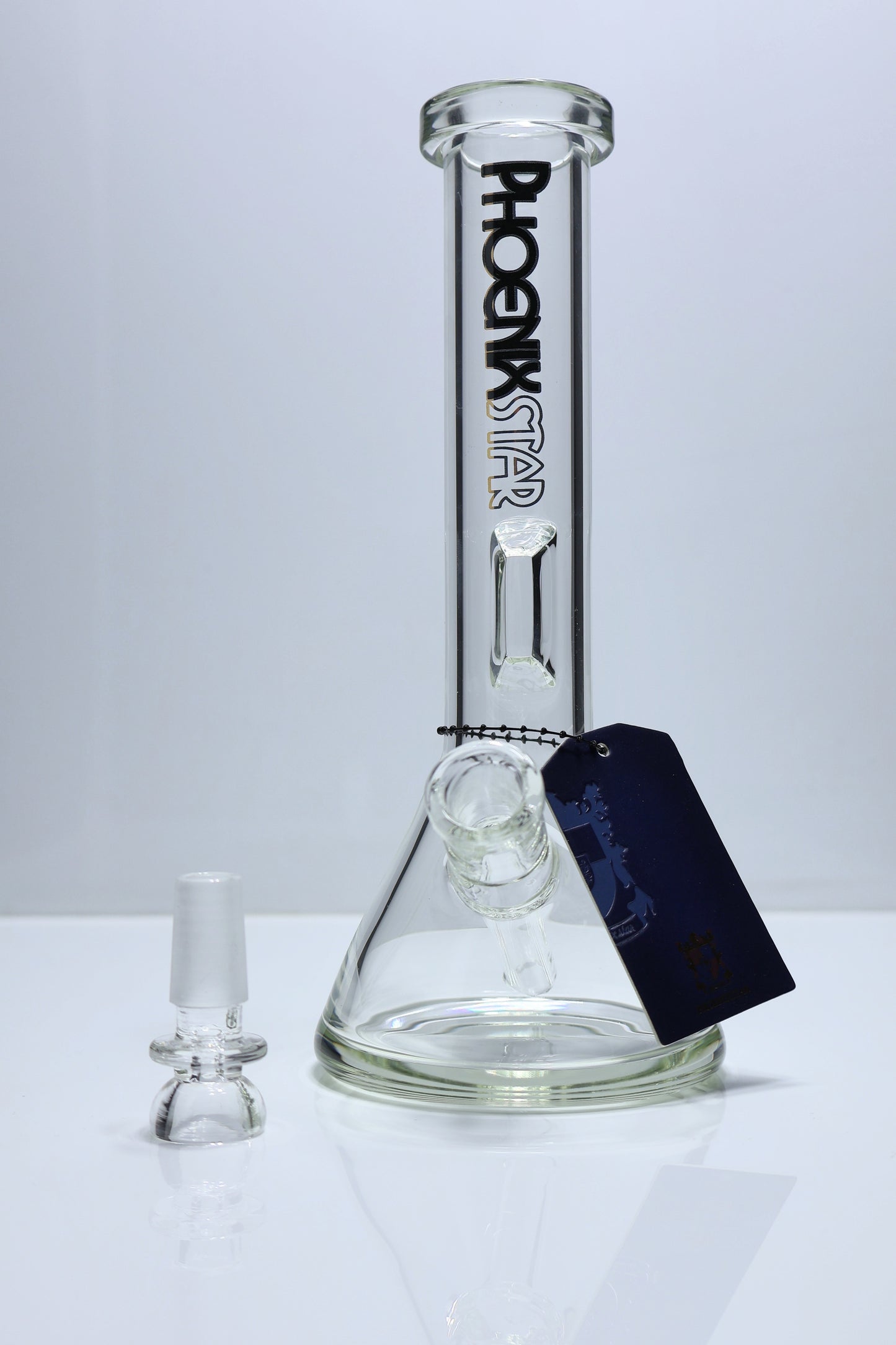 Phoenix Star Clear Divot Bong