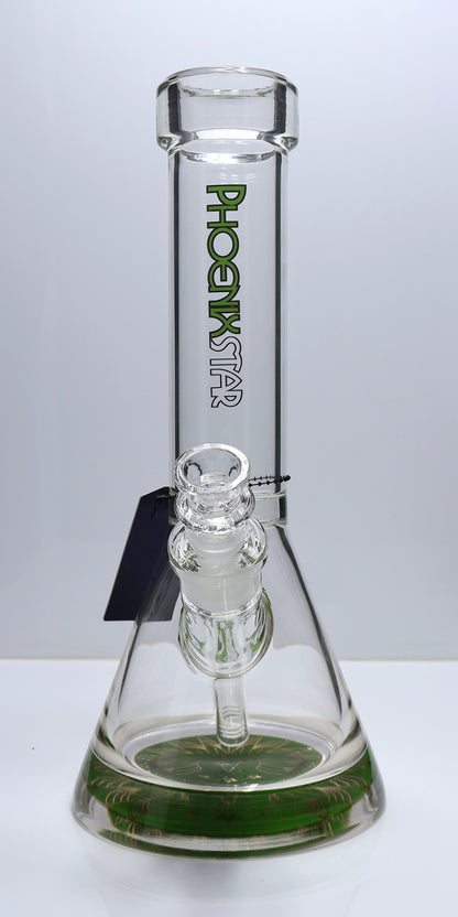 Phoenix Star Premium Bongs - Dual Colour Edition (Blue/Green)