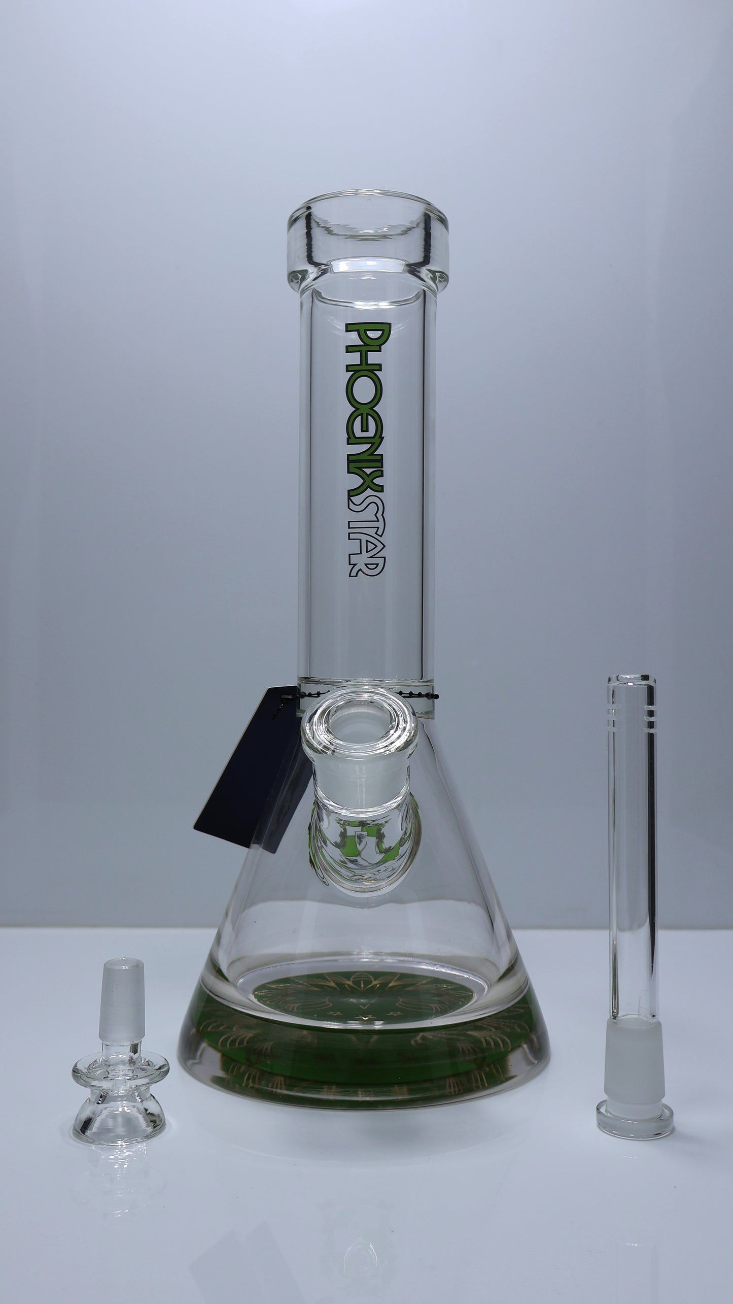 Phoenix Star Premium Bongs - Dual Colour Edition (Blue/Green)
