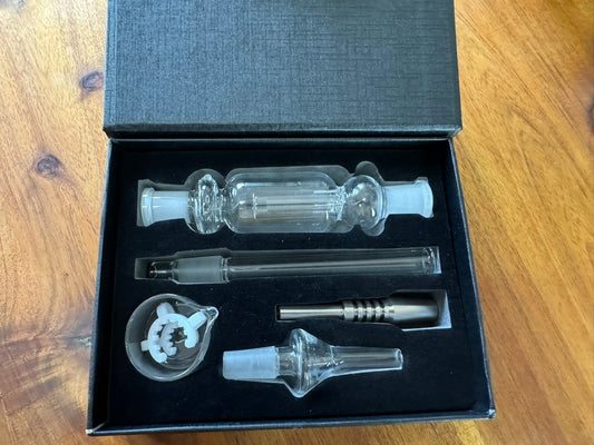 Boxed borosilicate glass Nectar collector set