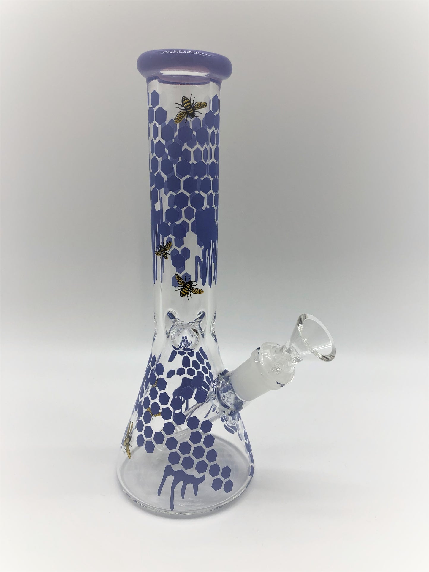 Medium sized Honeybee glass bong