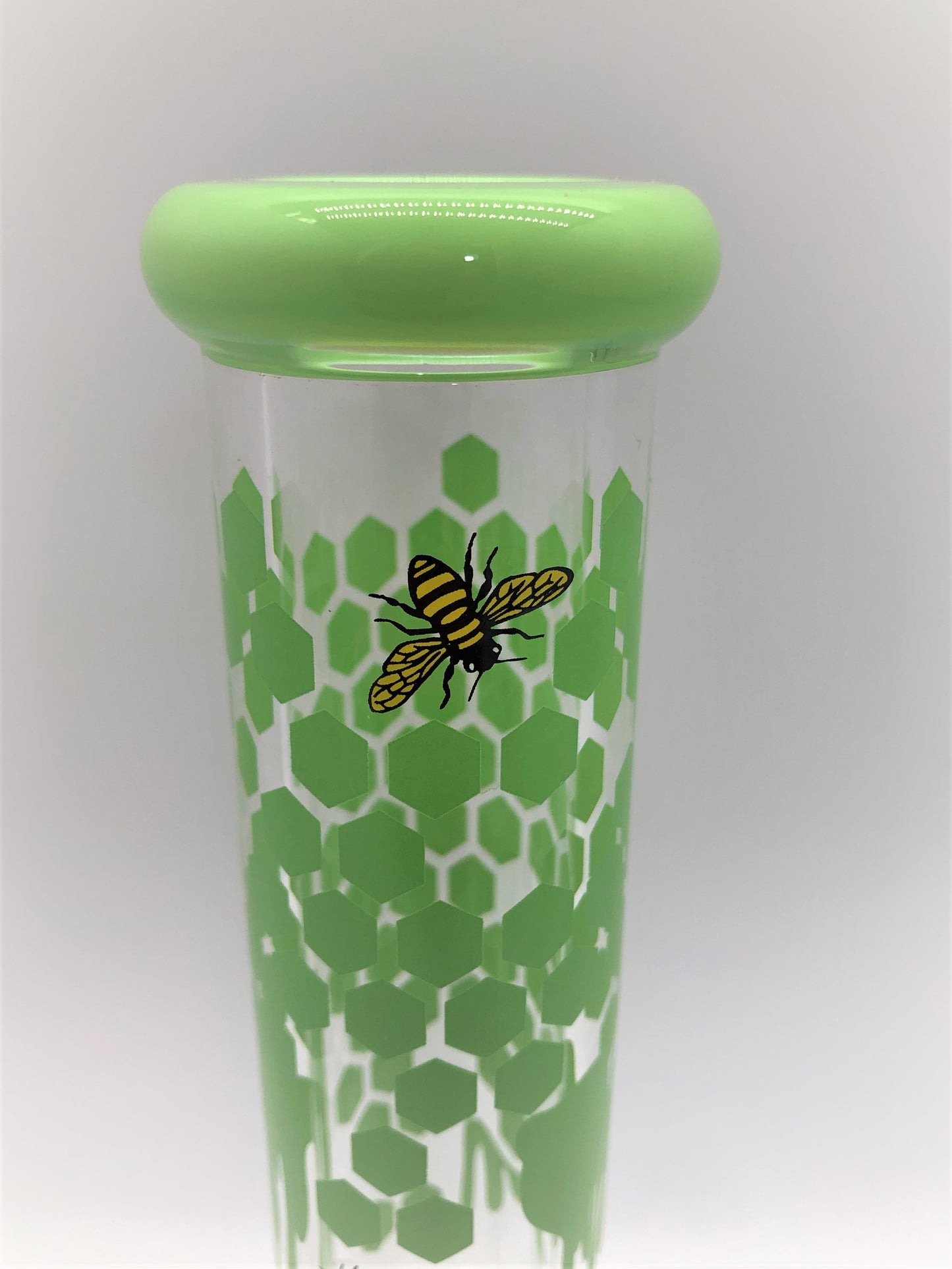 Medium sized Honeybee glass bong