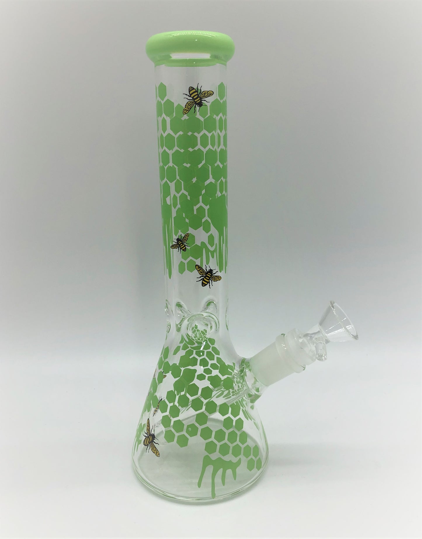 Medium sized Honeybee glass bong