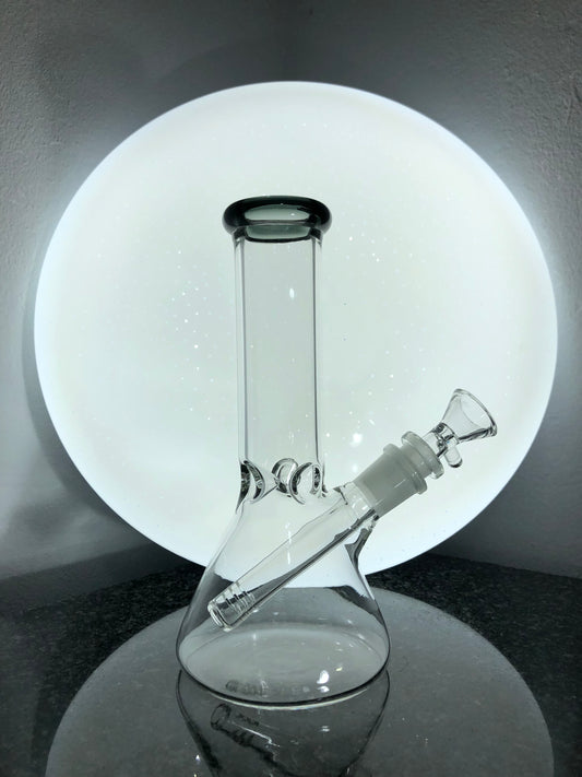 Small glass beaker bong, affordable quality small glass bong